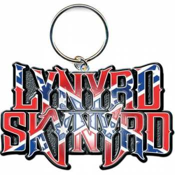 Merch Lynyrd Skynyrd: Kulcstartó Flag Logo Lynyrd Skynyrd 