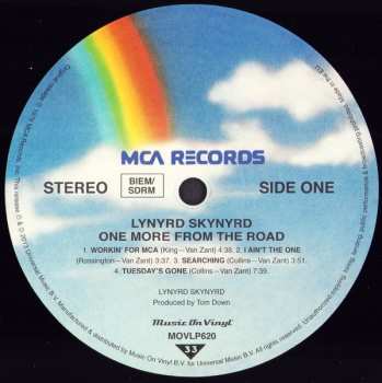 2LP Lynyrd Skynyrd: One More From The Road