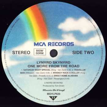 2LP Lynyrd Skynyrd: One More From The Road