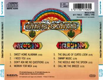 CD Lynyrd Skynyrd: Second Helping