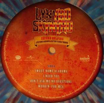 LP Lynyrd Skynyrd: Second Helping Live From Jacksonville At The Florida Theatre CLR | LTD