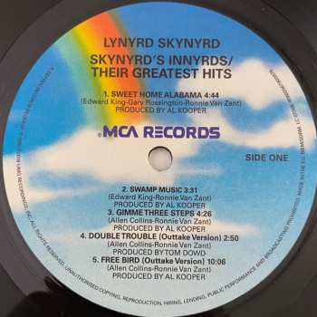 LP Lynyrd Skynyrd: Skynyrd's Innyrds / Their Greatest Hits
