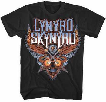 Merch Lynyrd Skynyrd: Póló Crossed Guitars