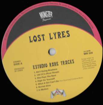 LP Lyres: Lost Lyres - Estudio Rare Tracks