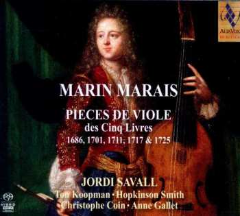 Dobozkészlet/5SACD Christophe Coin: Pièces De Viole Des Cinq Livres (1686 - 1725)