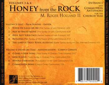 CD M. Roger Holland II: Volumes 3 & 4: Honey From The Rock: Entrance And Communion Antiphons For The Church Year