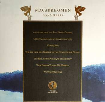 LP Macabre Omen: Anamneses LTD