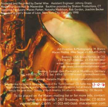 CD Maceo Parker: Funk Overload