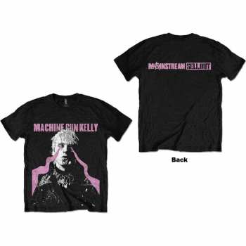 Merch Machine Gun Kelly: Machine Gun Kelly Unisex T-shirt: Laser Eye (back Print) (small) S