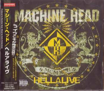 CD Machine Head:  Hellalive LTD