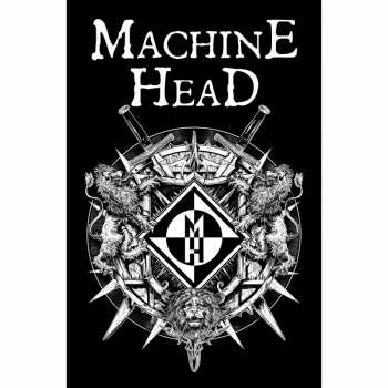 Merch Machine Head: Textil poszter Crest