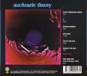 CD Mackenzie Theory: Out Of The Blue