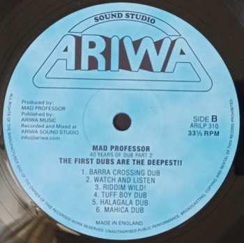 LP Mad Professor: 40 Years Of Dub  Part 2 / The First Dubs Are The Deepest!!