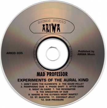 CD Mad Professor: Dub Me Crazy Volume 8: Experiments Of The Aural Kind