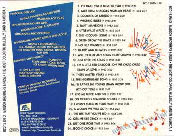 4CD Maddox Brothers and Rose: The Most Colorful Hillbilly Band In America