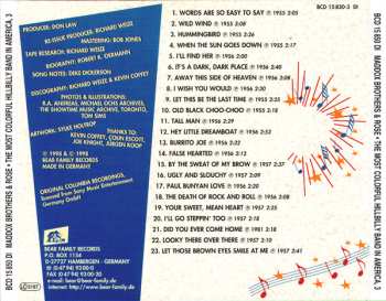 4CD Maddox Brothers and Rose: The Most Colorful Hillbilly Band In America