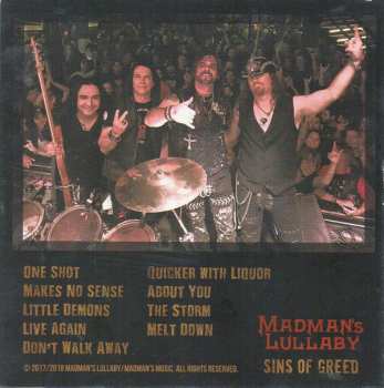 CD Madman's Lullaby: Sins Of Greed