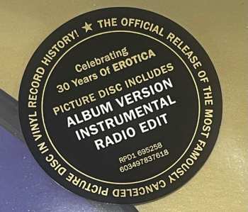 LP Madonna: Erotica LTD | PIC