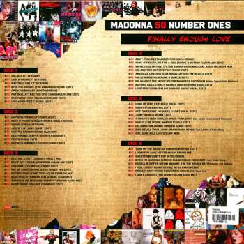 6LP/Dobozkészlet Madonna: Finally Enough Love (50 Number Ones) LTD | CLR