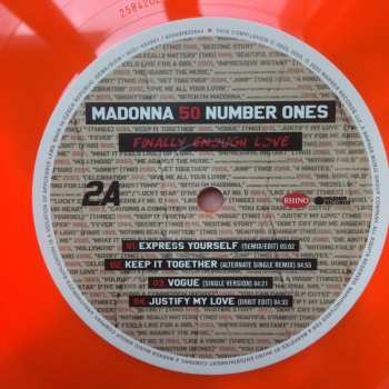 6LP/Dobozkészlet Madonna: Finally Enough Love (50 Number Ones) LTD | CLR