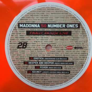 6LP/Dobozkészlet Madonna: Finally Enough Love (50 Number Ones) LTD | CLR
