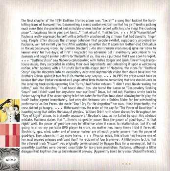 CD Madonna: GHV2 (Greatest Hits Volume 2)