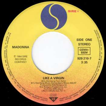 SP Madonna: Like A Virgin