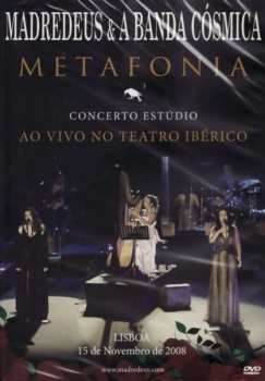 DVD Madredeus E A Banda Cósmica: Metafonia Concerto Estúdio - Ao Vivo No Teatro Ibérico