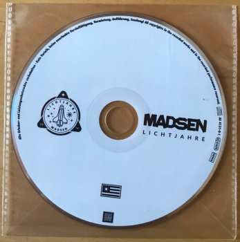 3LP/CD Madsen: Lichtjahre LTD | CLR