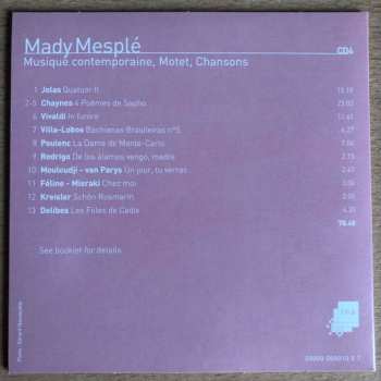 4CD/Dobozkészlet Mady Mesplé: Edition Du 80e Anniversaire