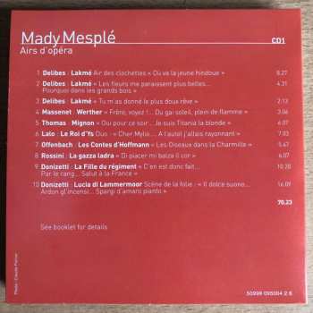 4CD/Dobozkészlet Mady Mesplé: Edition Du 80e Anniversaire