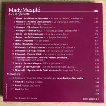 4CD/Dobozkészlet Mady Mesplé: Edition Du 80e Anniversaire