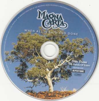 3CD/DVD/Dobozkészlet Magna Carta: When All Is Said And Done