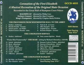 CD Magnificat: Coronation Of The First Elizabeth
