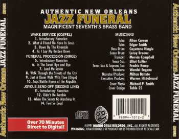 CD Magnificent Seventh's Band: Authentic New Orleans Jazz Funeral