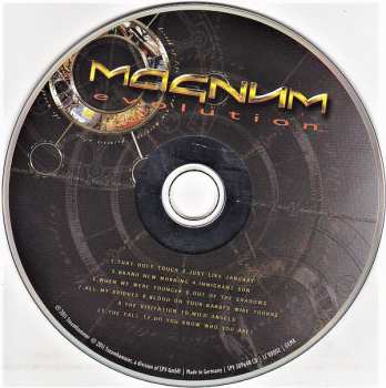 CD Magnum: Evolution (2001 - 2011- Re-recorded : Re-Mastered : Re-visited)