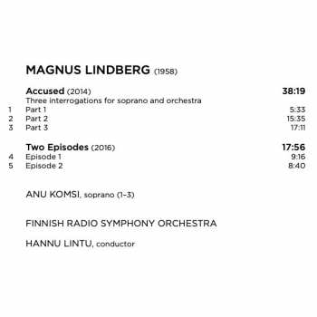 CD Hannu Lintu: Accused / Two Episodes