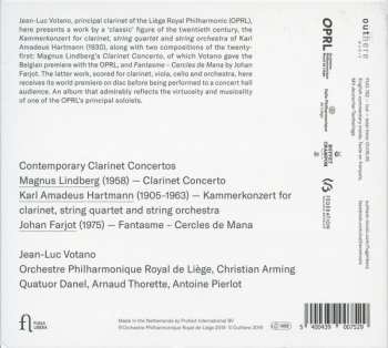CD Karl Amadeus Hartmann: Contemporary Clarinet Concertos