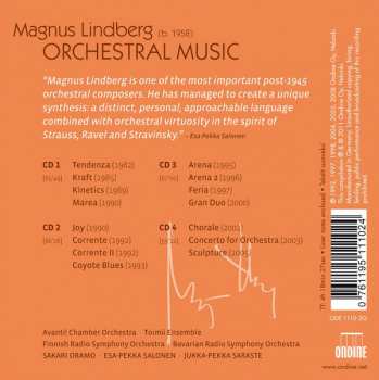 4CD/Dobozkészlet Magnus Lindberg: Orchestral Music
