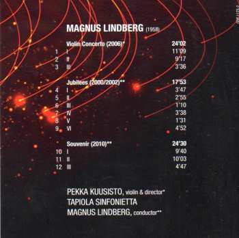 CD Tapiola Sinfonietta: Violin Concerto / Jubilees / Souvenir 