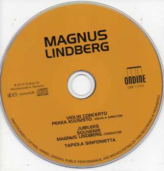 CD Tapiola Sinfonietta: Violin Concerto / Jubilees / Souvenir 