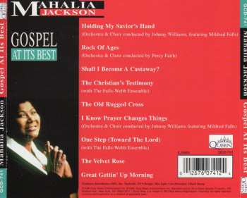 CD Mahalia Jackson: Gospel At It's Best