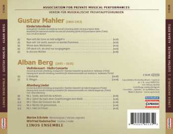 CD Arnold Schoenberg: Kindertotenlieder / Violin Concerto / Altenberg Lieder