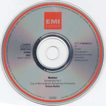 CD Gustav Mahler: Symphonie No. 7