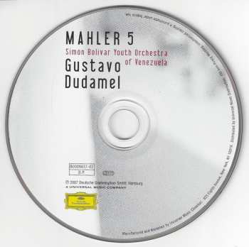 CD Gustav Mahler: Mahler 5