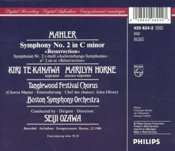 2CD/Dobozkészlet Gustav Mahler: Symphony No. 2