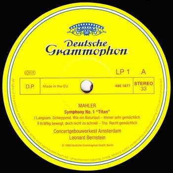 16LP/Dobozkészlet Leonard Bernstein: Complete Symphonies LTD | NUM