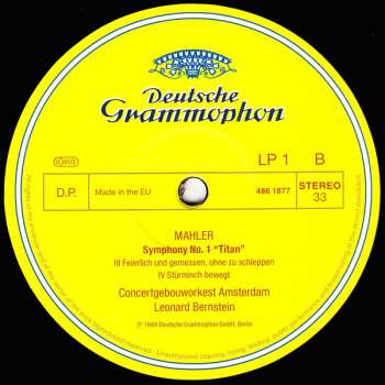 16LP/Dobozkészlet Leonard Bernstein: Complete Symphonies LTD | NUM