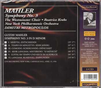 CD Gustav Mahler: Symphony No. 3