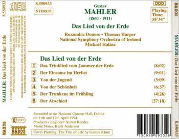 CD Gustav Mahler: Das Lied Von Der Erde